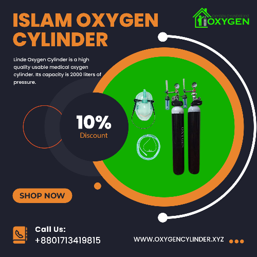 Islam Oxygen Cylinder Price 11,500/- taka in Bangladesh
