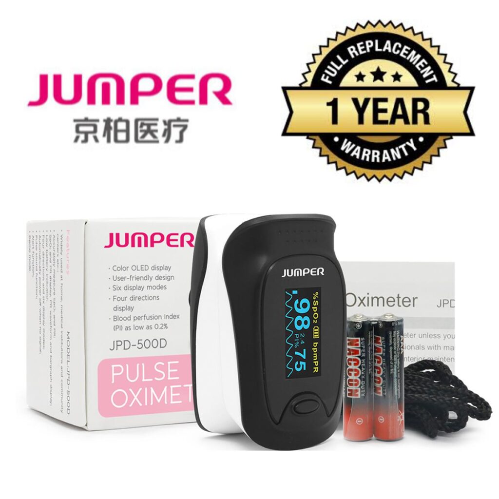 Jumper JPD-500D OLED Version Fingertip Pulse Oximeter Price in Bangladesh